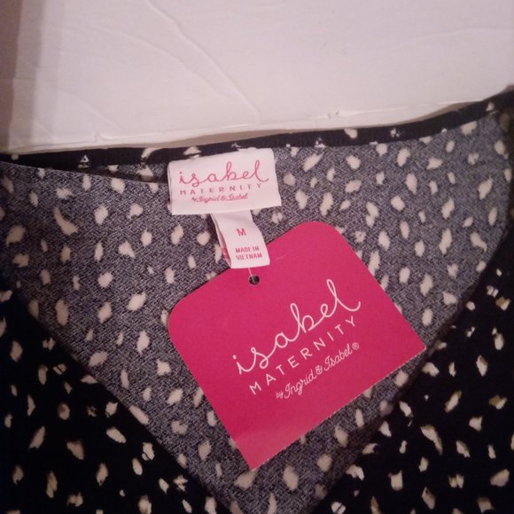 Isabel Maternity maxi dress sz M NWT - Picture 3 of 10